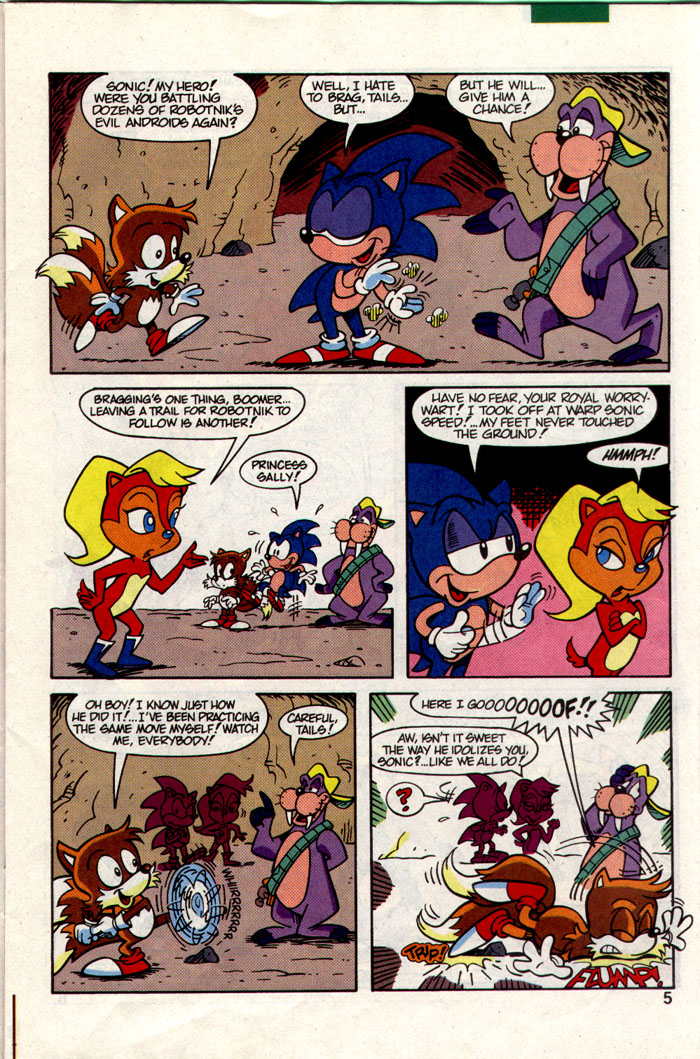 Sonic - Archie Adventure Series February 1993 Page 5